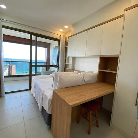 Decorado E Equipado Na Barra Com Vista Mar Apartment Salvador Exterior photo