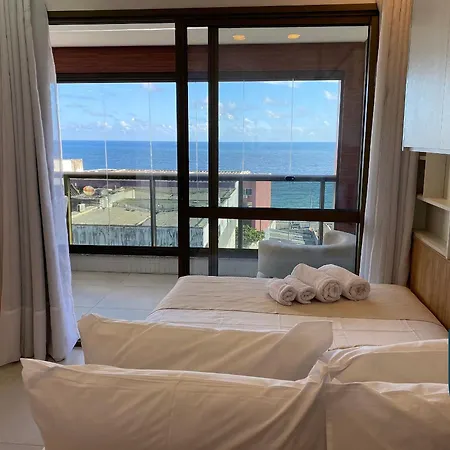 Decorado E Equipado Na Barra Com Vista Mar Apartment Salvador Exterior photo