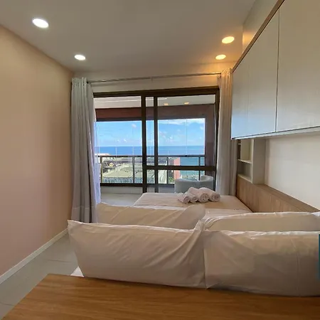 Decorado E Equipado Na Barra Com Vista Mar Apartment Salvador Exterior photo