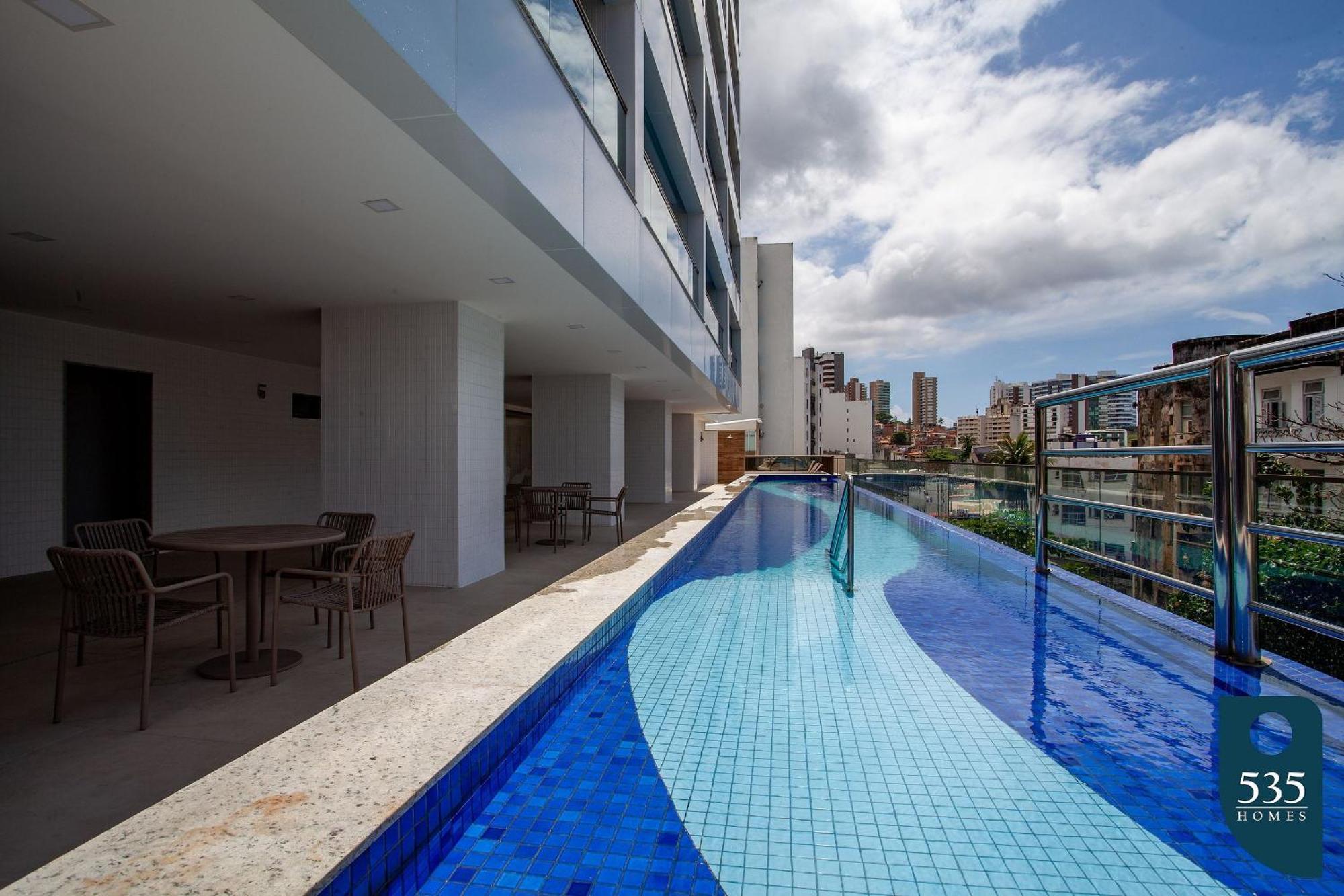 Apartment Decorado E Equipado Na Barra Com Vista Mar Salvador
