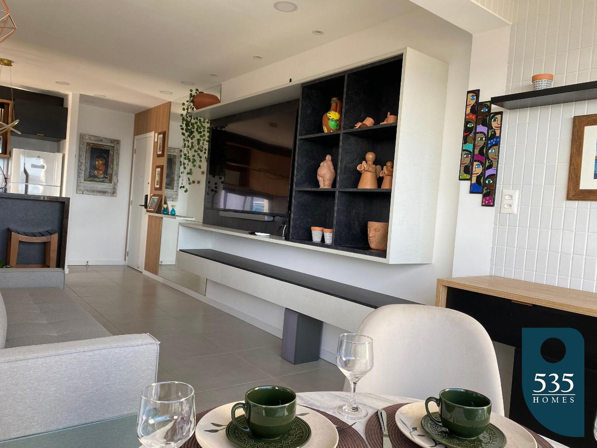 Apartment Decorado E Equipado Na Barra Com Vista Mar *